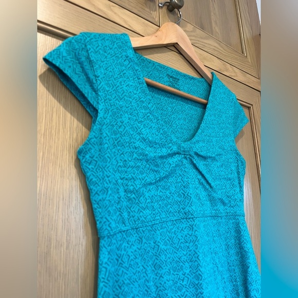 Toad & Co Rosemarie Short Sleeve Midi Length Athleisure Active Travel Dress - Picture 5 of 9